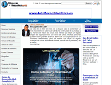 Tablet Screenshot of liderazgoymercadeo.com